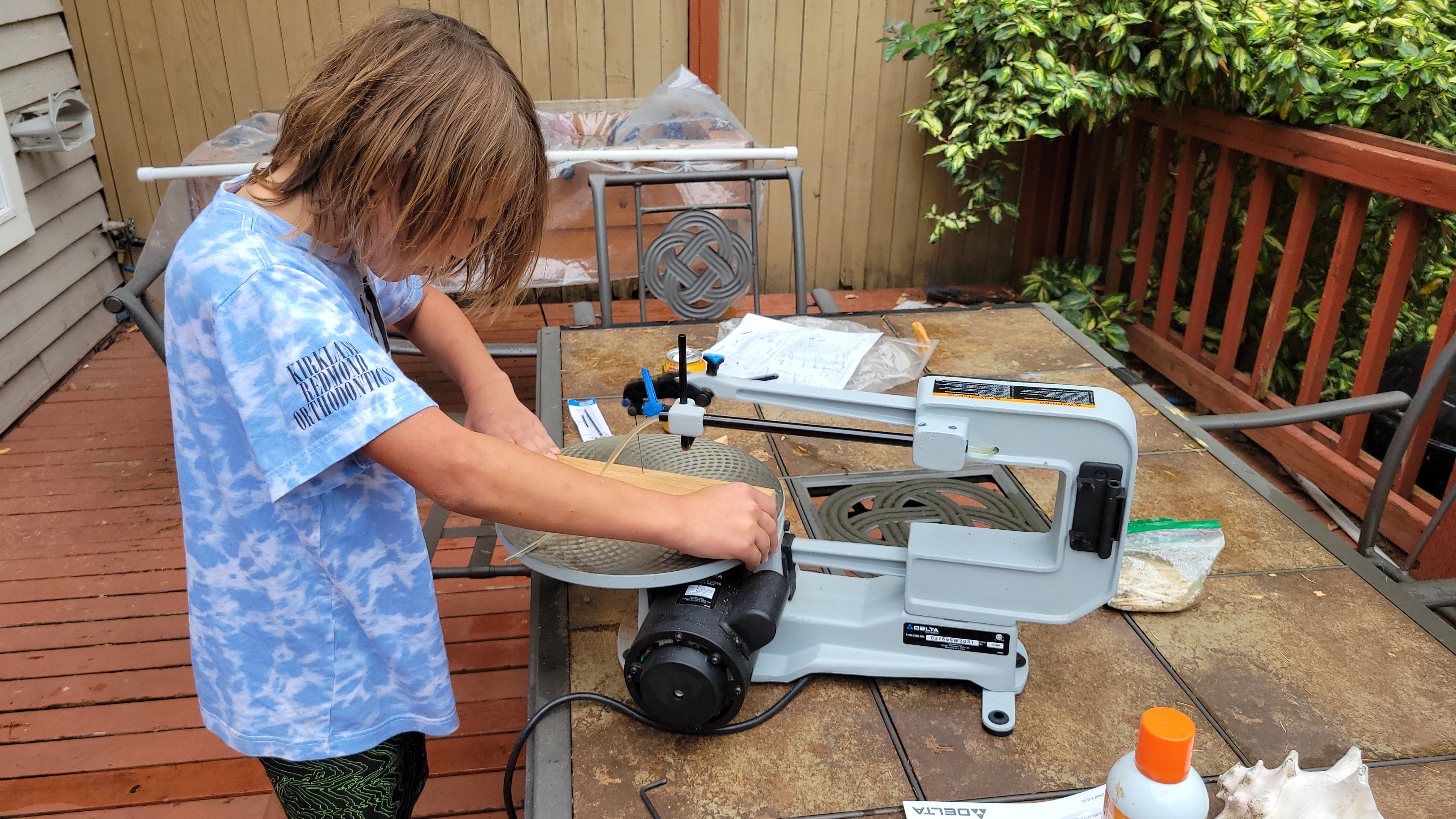 Tim's handcrafted sauna headrest